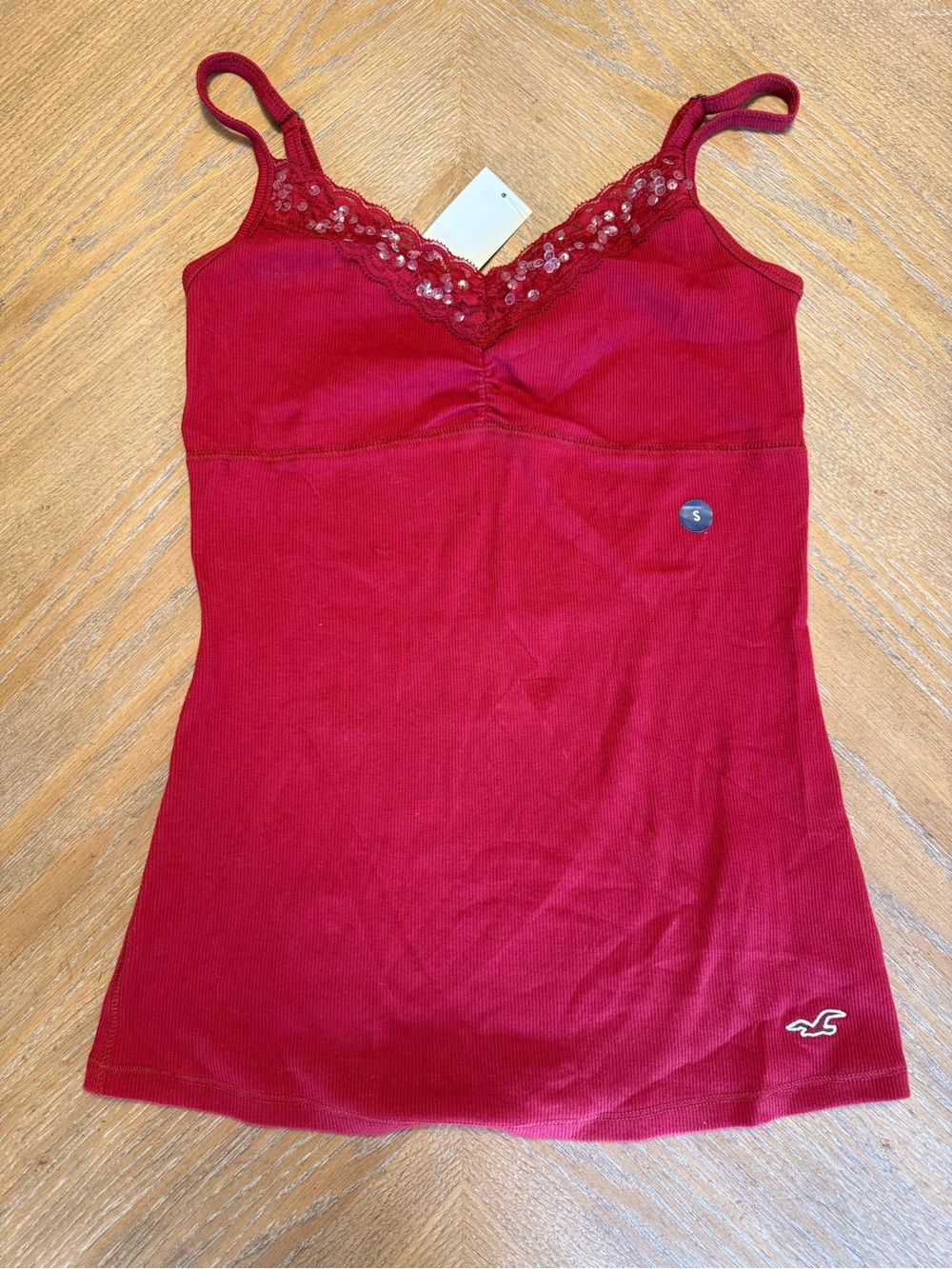 Y2K / Vintage Hollister / 2000s-inspired Red Camisole NWT***